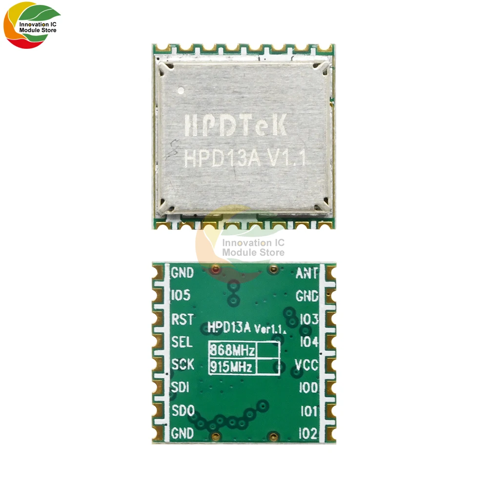 HPD13A 840-945MHz SX1276 Draadloze Transceiver Module Afstandsbediening Printplaat