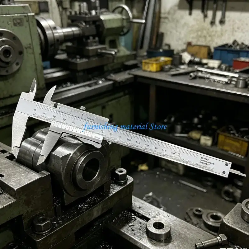 Y5GD Stainless Vernier Caliper For Mechanical & Woodworking Applications Clear Scale