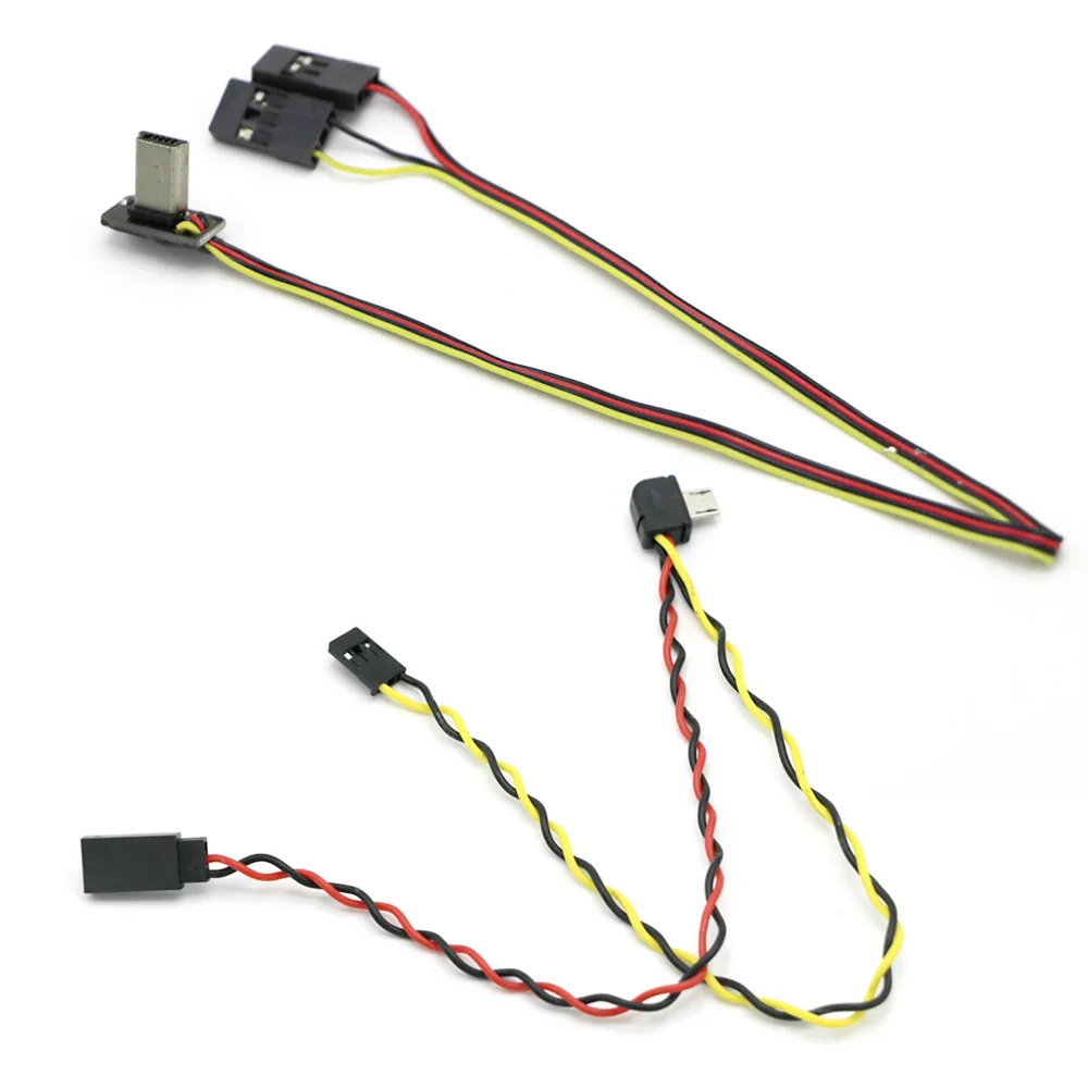 Micro usb para av out cabo para sj6000 sj5000 sj4000 gopro câmera fpv vídeo transmissor de áudio