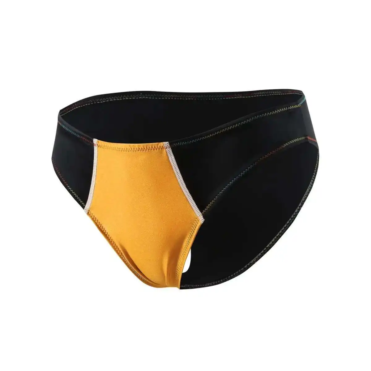 Glossy Satin Women Men Sexy Underwear Short Panties High Waist Briefs Lingeries Bottoms