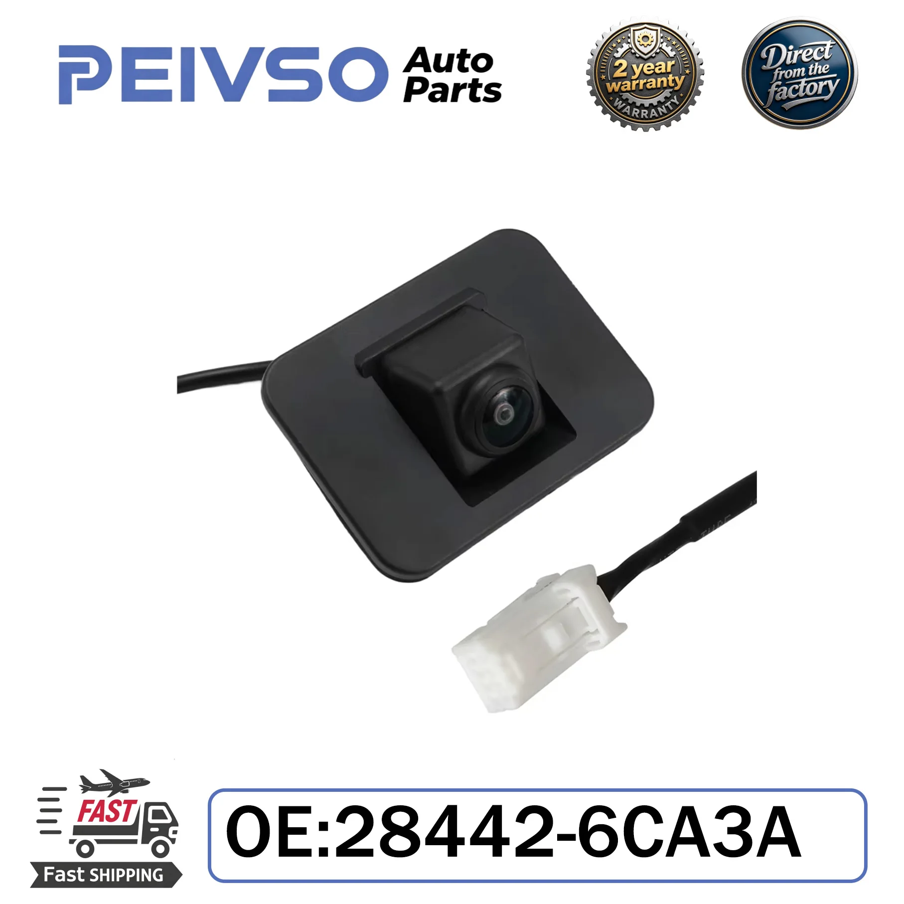 PEIVSO NEW High Quality 28442-6CA3A 284426CA3A Car Rear View Backup Parking Camera for 2019-2024 Nissan Altima