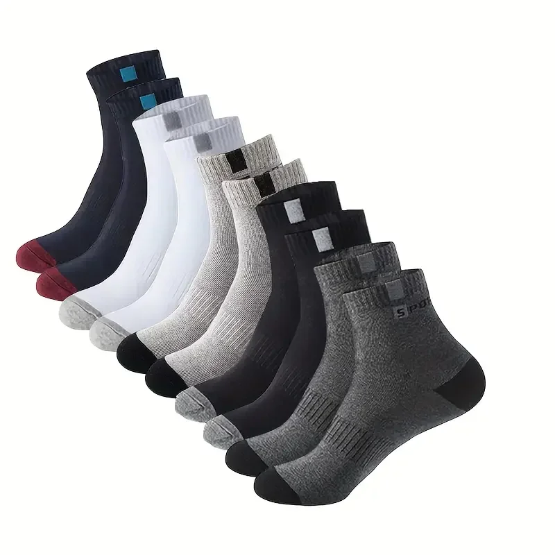 5Pairs Bambus Faser Sommer Frühling Männer Socken Atmungsaktive Baumwolle Sport Socke Atmungsaktive Deodorant Business Socken Plus Größe 39-45
