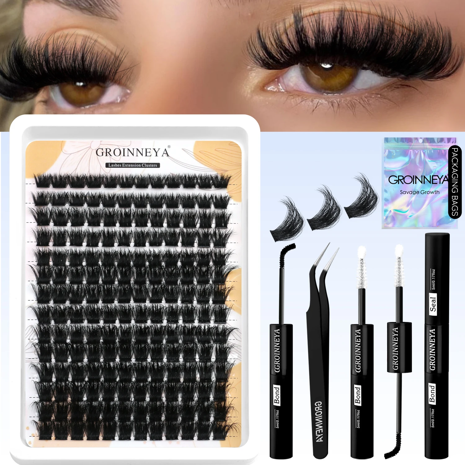 Fluffy Cluster Lashes 2