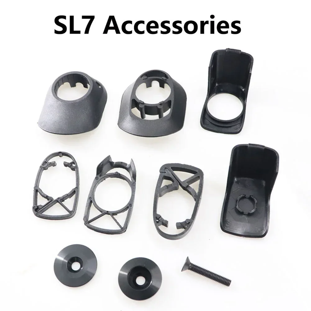 bicycle Handlebar Enhanced For SL7 Stem Bike Handlebar Hidden Installation Spacers for Comfort Controlled Riding cycling parts