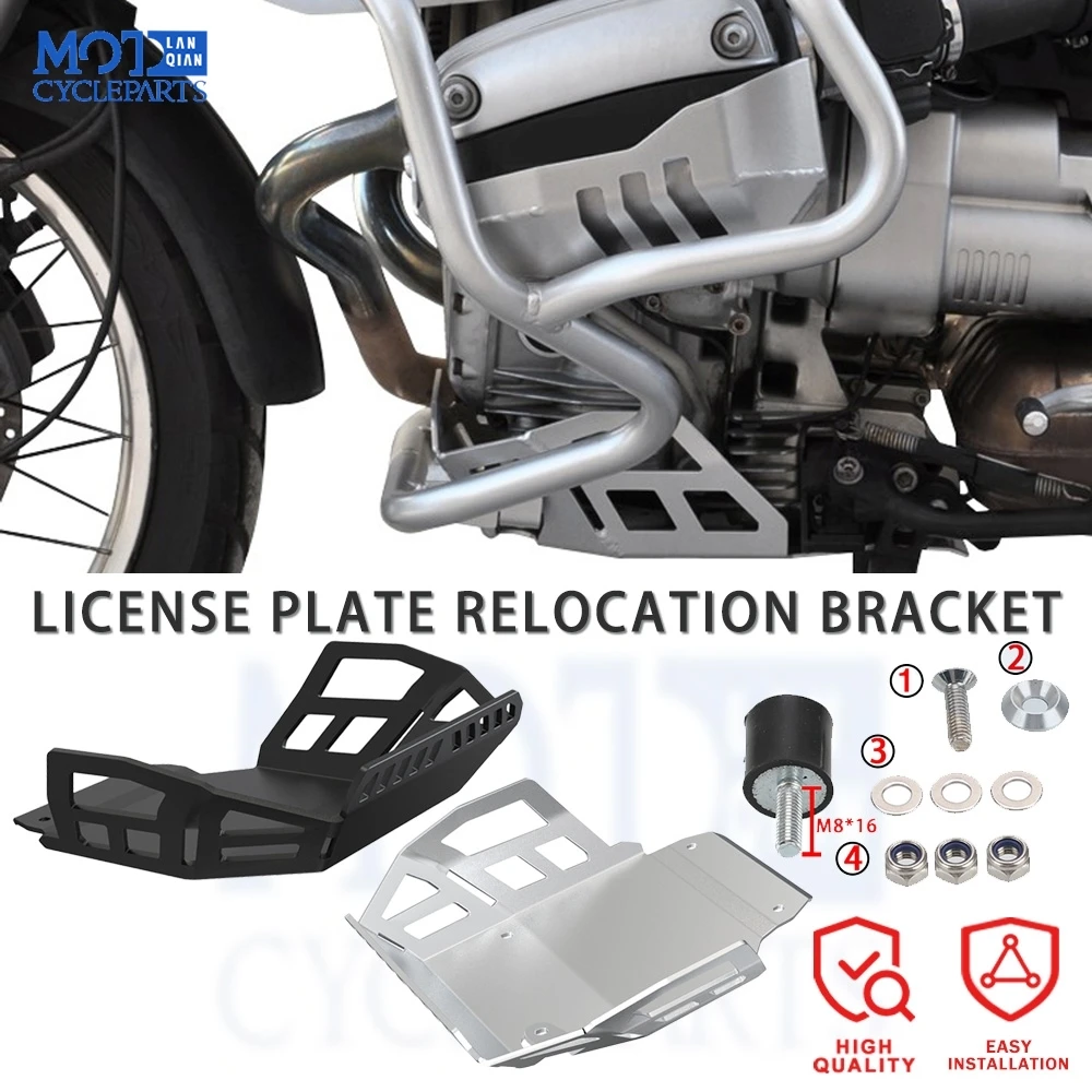 

Motorcycle Accessories For BMW R1100GS R1100R R850R 1994-2006 Skid Plate Engine Protector Guard Chassis Protection Cover 2005