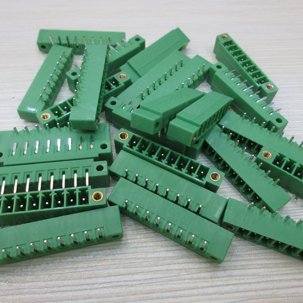 (50pcs) 15EDGKM-3.81mm 6-pin PCB connector plug-in terminal