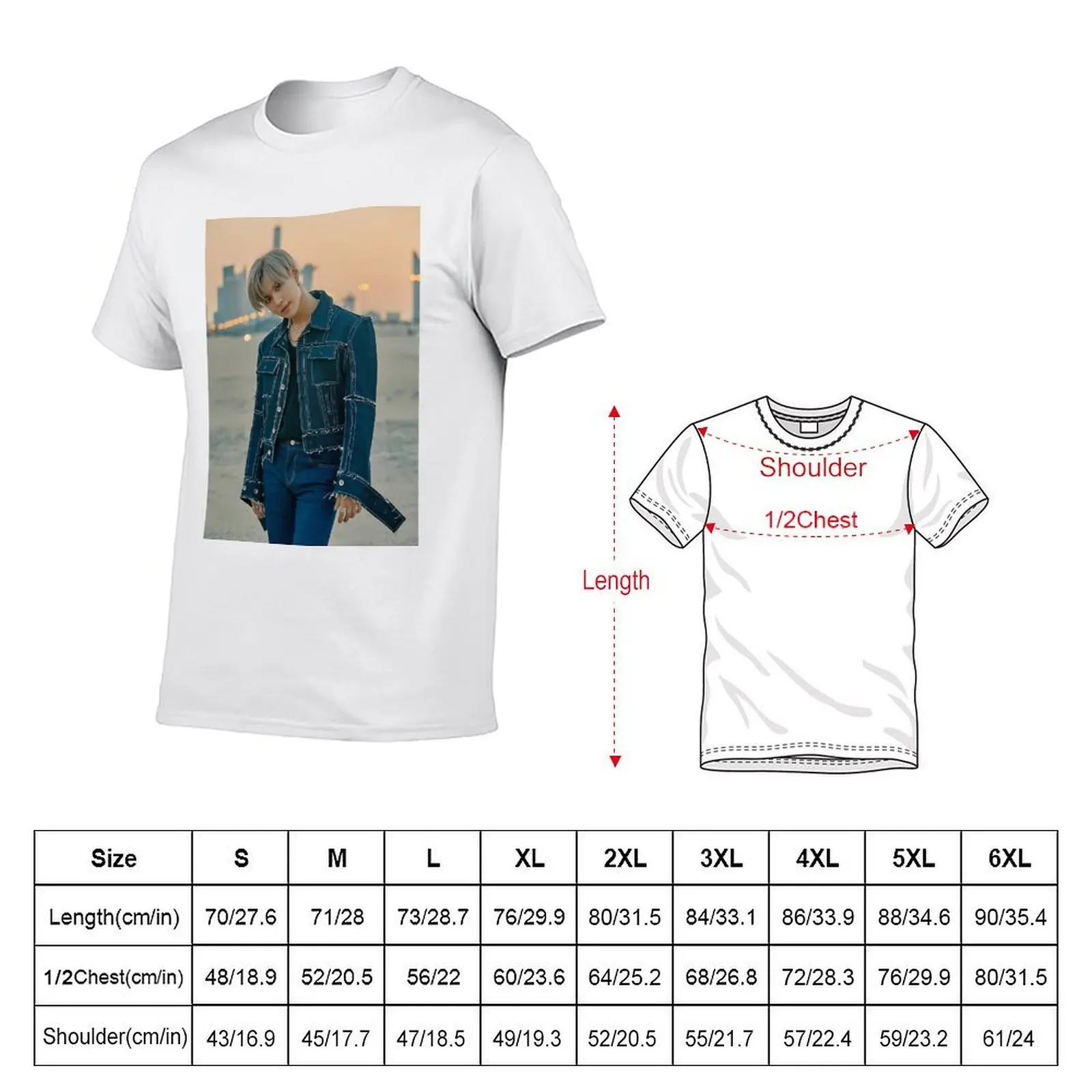 SUPERM JOPPING TAEMIN T-Shirt t shirts for man cotton soft t shirts for man pack white man tshirt T-shirt