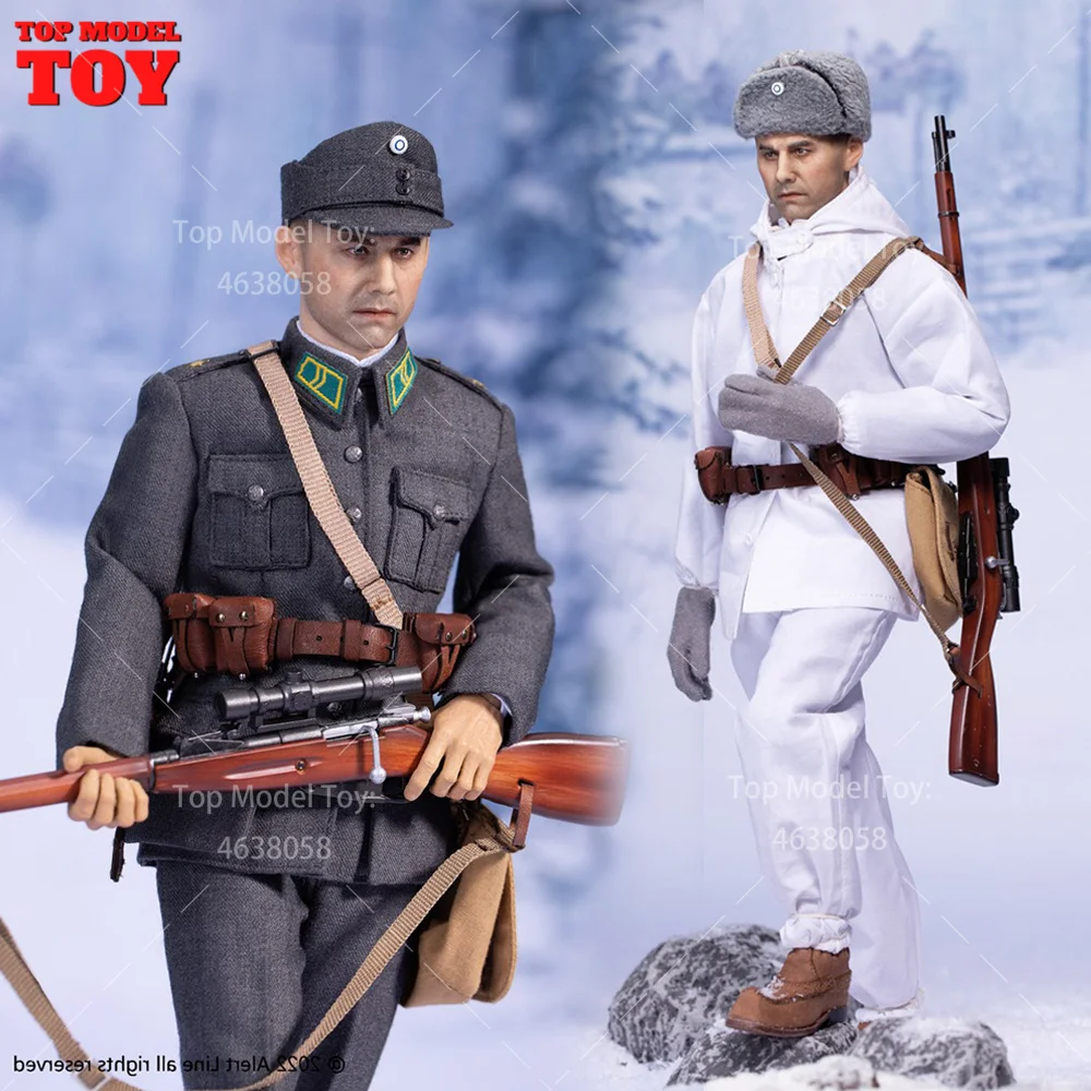 Alert Line AL100037 1/6 Scale WWII Finnish Army Male Soldier Action Figure Model with Weapon for Fans Collection In Stock