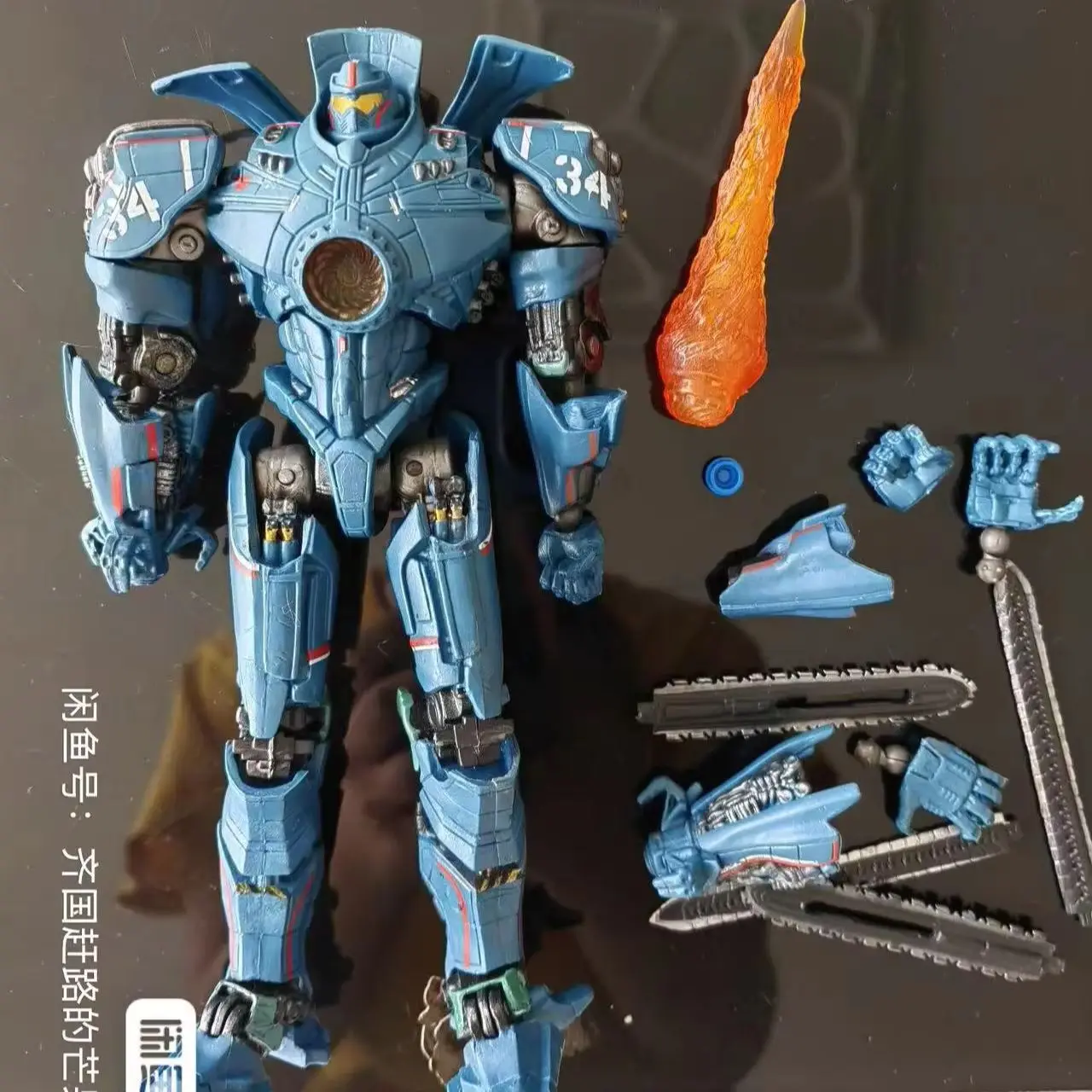 [In Stock] Action Figure Model Collection Toy Gift 20CM Luminous NECA Pacific Rim Red Typhoon Gypsy Danger Cherno Alpha view 3