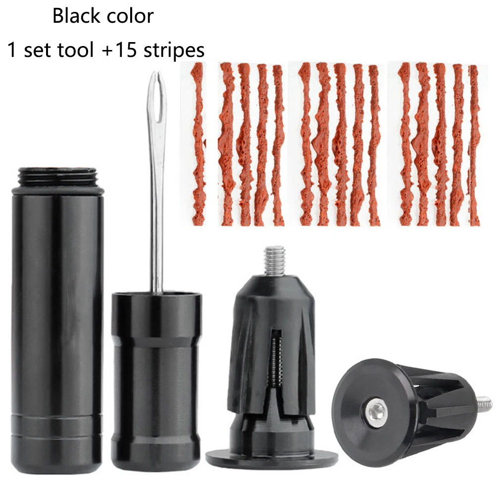 

Инструменты для ремонта бескамерных покрышек MTB и шоссейных велосипедов: оригинальные резиновые полоски и инструмент для вставки, для экстренного ремонта без клея