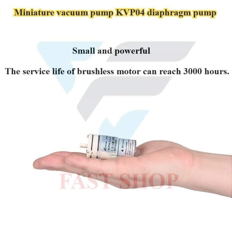 

Miniature Vacuum Pump Miniature Compressor Negative Pressure DC Miniature Air Pump KVP04 12V/24V KVP20
