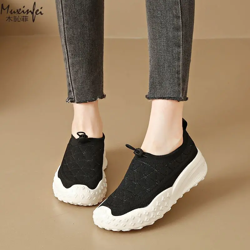 Mesh Sports Shoes for Women 2026 New Model, Spring Festival Travel Rush Season Breathable and Versatile One Foot Casual Shoes