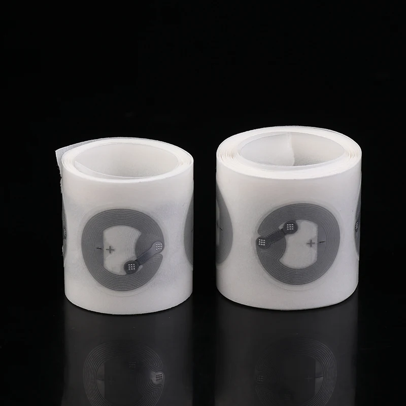 50/100Pcs NFC 태그 Nfc215 칩 라벨 스티커 액세스 제어용 RFID 전자 라벨 스티커 스마트 키 재기록 가능