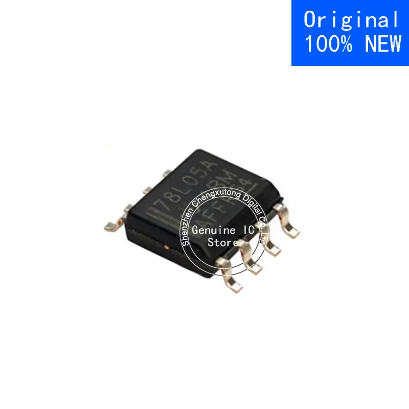 

10pcs/lot UA78L05ACDR UA78L05 78L05A SOP New Original Genuine Ic