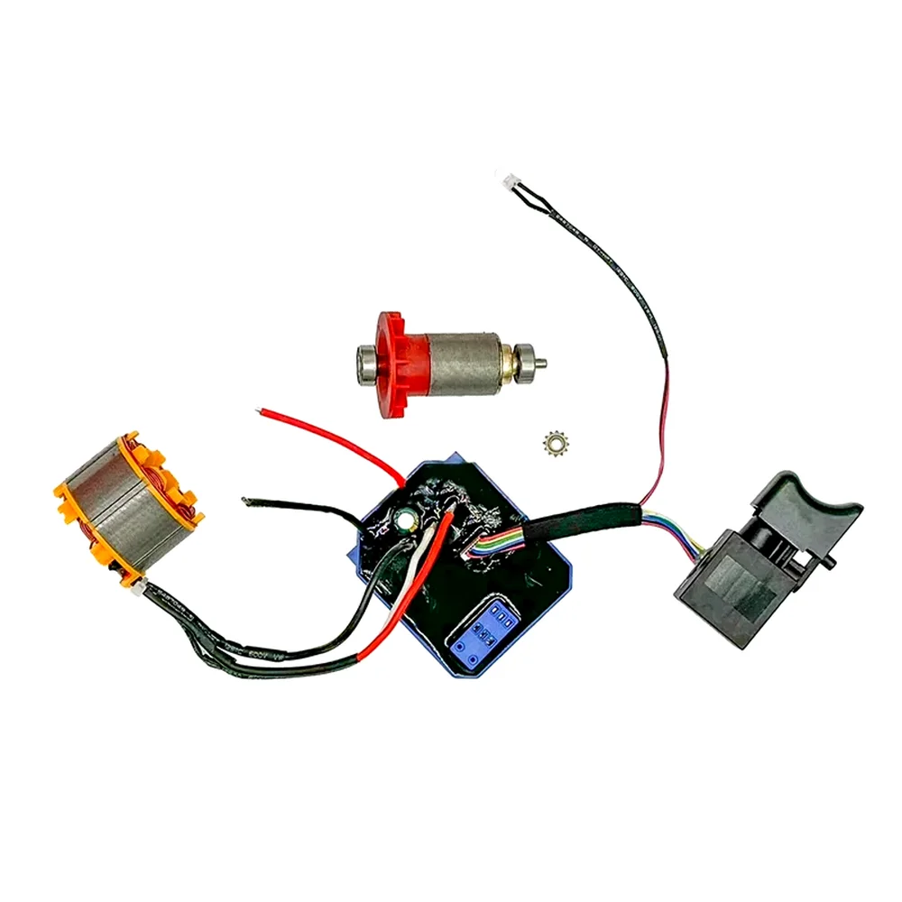Lithium Electric Dril Brushless Motor Assembly 21V 12Teeth Control Board Brushless Lithium Drill Motor Assembly