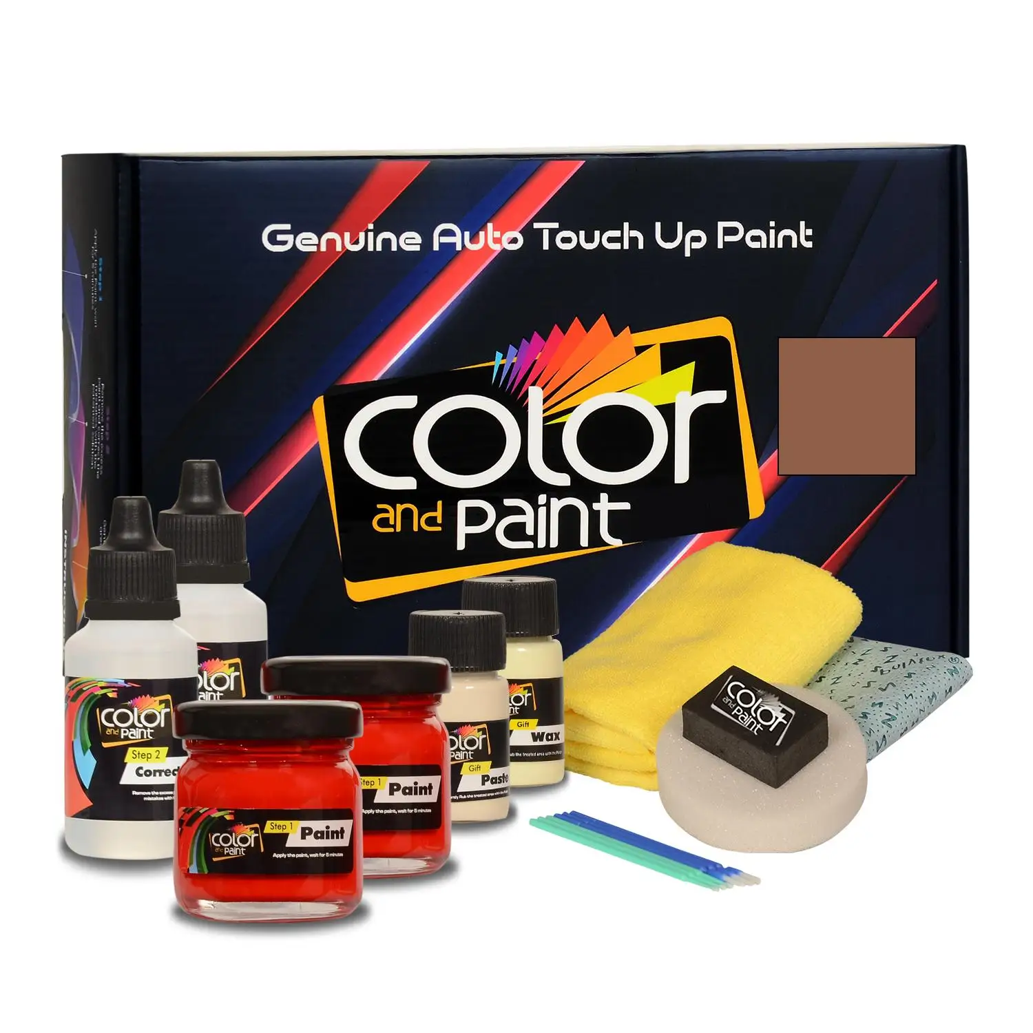 Color and Paint compatible with Ford America Automotive Touch Up Paint - GOLDEN BRONZE MET - JQ - Pro Care