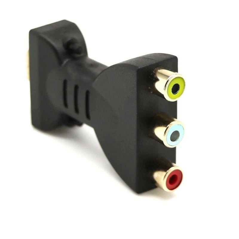 

Composite AV Video Adapter Male to 3 RCA Female Converter Copper AV Digital Adapter