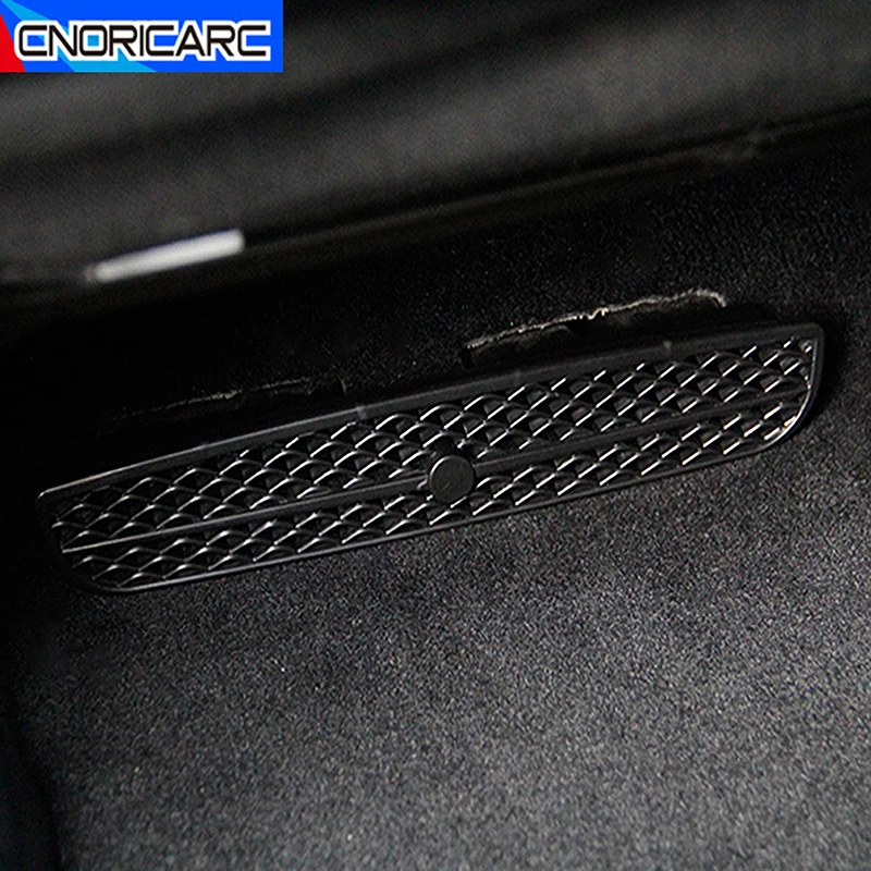 

Car Rear Under Seat Floor Air Condition Vent Grille Cover Sticker For Mercedes Benz GLE W166 GLS ML GL X166 Interior Accessories