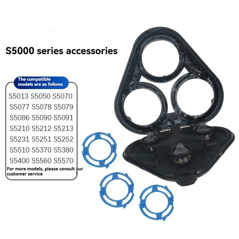 2026 New Replacement Head Holder Frame For Norelco Series 5000 Models S5070 S5082 S5090 S5380 Shaver Cover Plate A