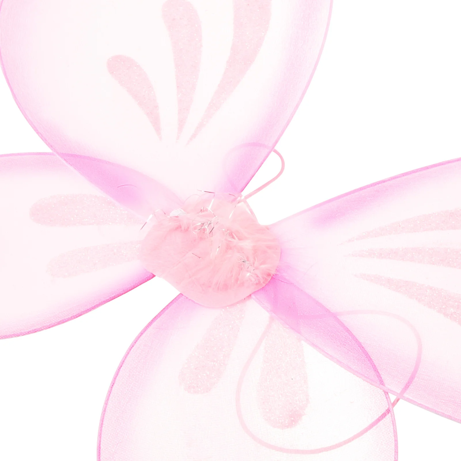 Butterfly Wing for Little Girl Party Cosplay Costume Bright Elegant Design Comfortable Texture Fairy Wing for Girls Dress Up