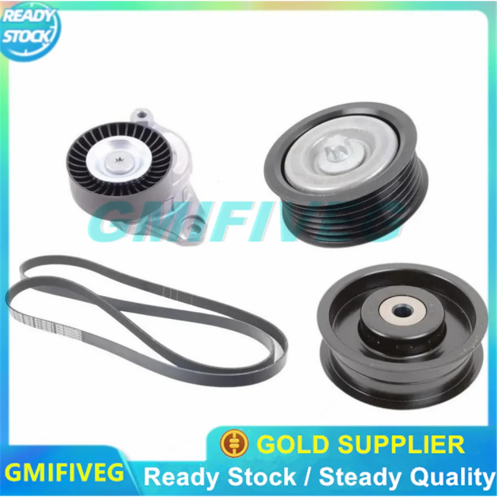 

Belt Tensioner Pulley Kit for Mercedes- W221 W164 W211 W203 C300 C350 E350 ML350 M272 06-11 A2722000270 0019931896 2722021019