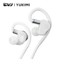 CVJ YUKIMI 10mm Dynamic Driver HiFi In-Ear Earphones  0.78mm 2-pin DesignFor Cable Rolling Headphones