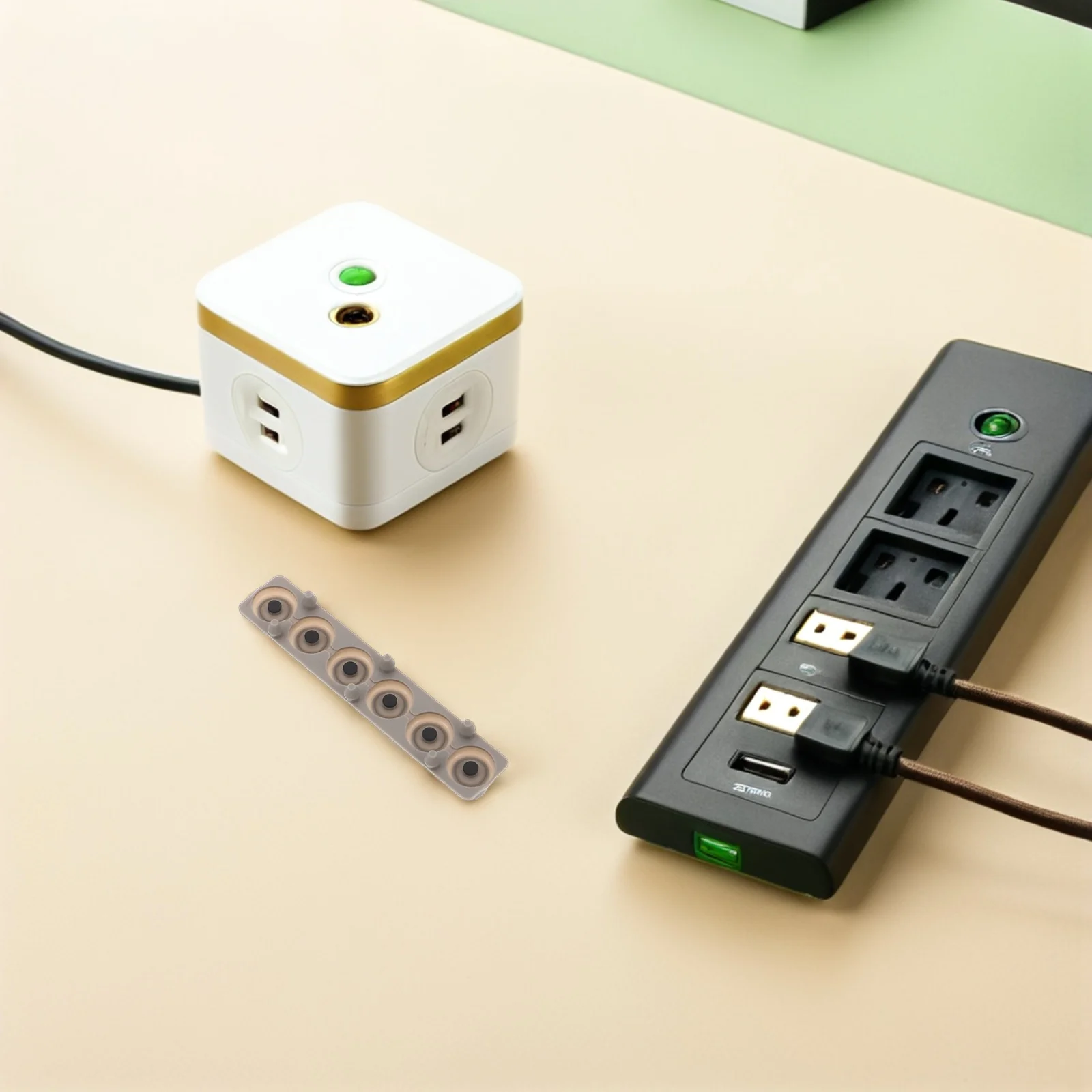 

2Pcs Electronic Piano Conductive Gel Key Contact Strip - High Sensitivity Silicone Replacement for Digital Keyboard Repair,