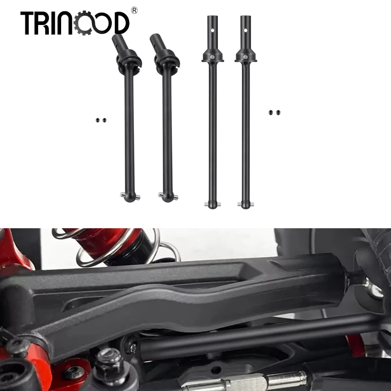 

TRINOOD Front Rear CVD Steering Drive Shaft for 1/7 Mojave 6S EXB ARA7204 RC Car Truck Upgrade Parts