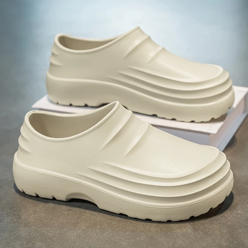 2025 Men Women EVA Chef Shoes Non-slip Waterproof Oil-proof Shoes Garden Sandals Workers shoes High-quality Outdoor Safety shoes