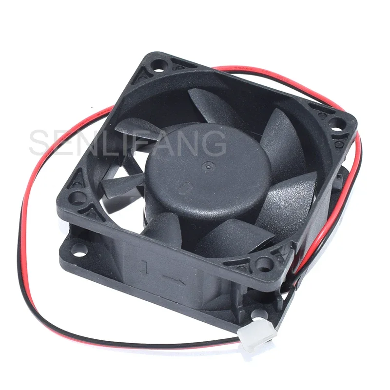 New For Y.S.TECH FD126025HB 6025 DC 12V 0.18A 60*60*25MM 2-Wire Square Cooling fan