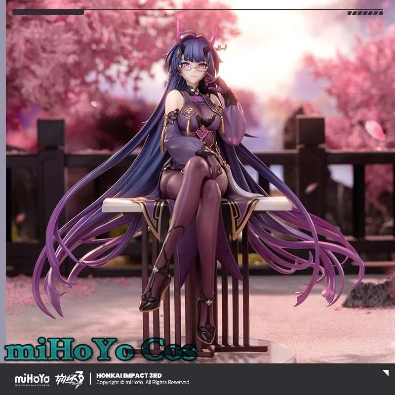 

[Genuine] Game Honkai Impact 3RD Raiden Mei 1/7 Cosplay Desktop Collection Ornaments Anime Cartoon Accessories Halloween Gift