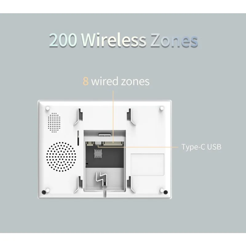 Stanot-インテリジェントホームアラームシステム,wifi,4g,Tuya,ワイヤレス,7インチ,カラーディスプレイ,バーglarアラーム