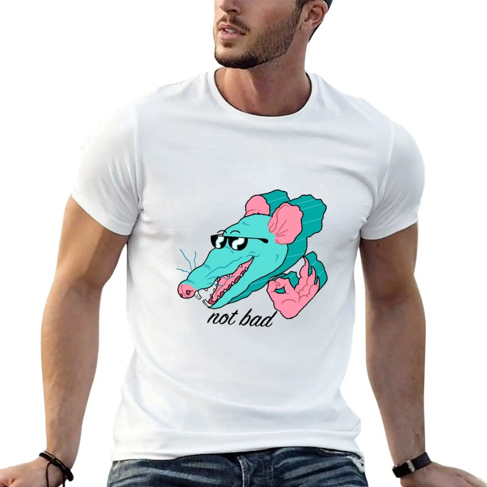 

Not bad T-Shirt anime t shirts oversize funny t shirts man T-Shirt