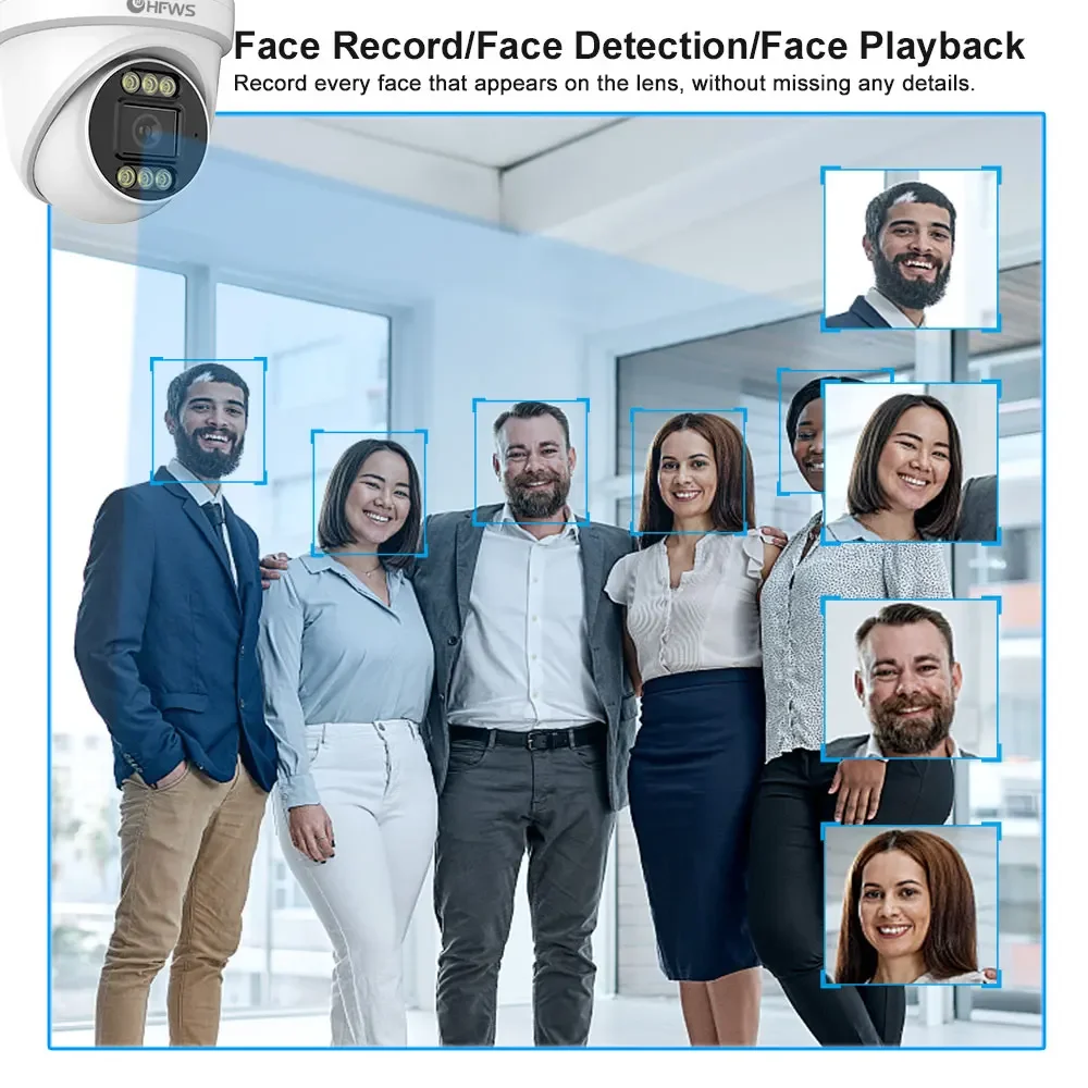 OEM 8MP 4K 25FPS PoE IPカメラ ドーム型セキュリティCCTVシステム 屋外ホームネットワーク ナイトビジョン 屋外セキュリティカメラシステム