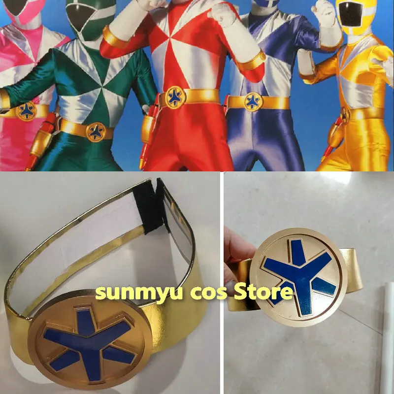 

kyukyu sentai gogofive Cosplay kyukyu sentai gogofive Golden Belt Custom Size Halloween