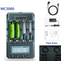 Original Genuine SKYRC MC3000 UNIVERSAL BATTERY Charger ANALYZER  Two Fans By IPHONE / ANDROID APP