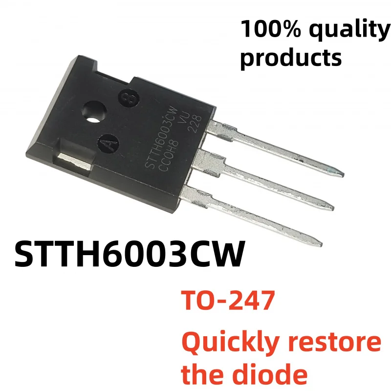 5/PCS STTH60RL03CW 60RL03 STTH6003CW STTH30W02CW TO-247 STTH40P03S STTH3003CW Diode array rectifier