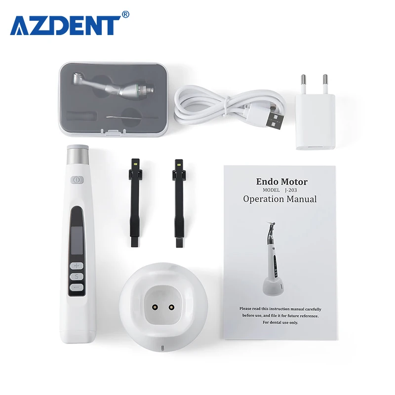 Hot Sale Azdent 16:1 High Quality Wireless den   tal den   tal Equipment Endo Motor Endo Contra Angle