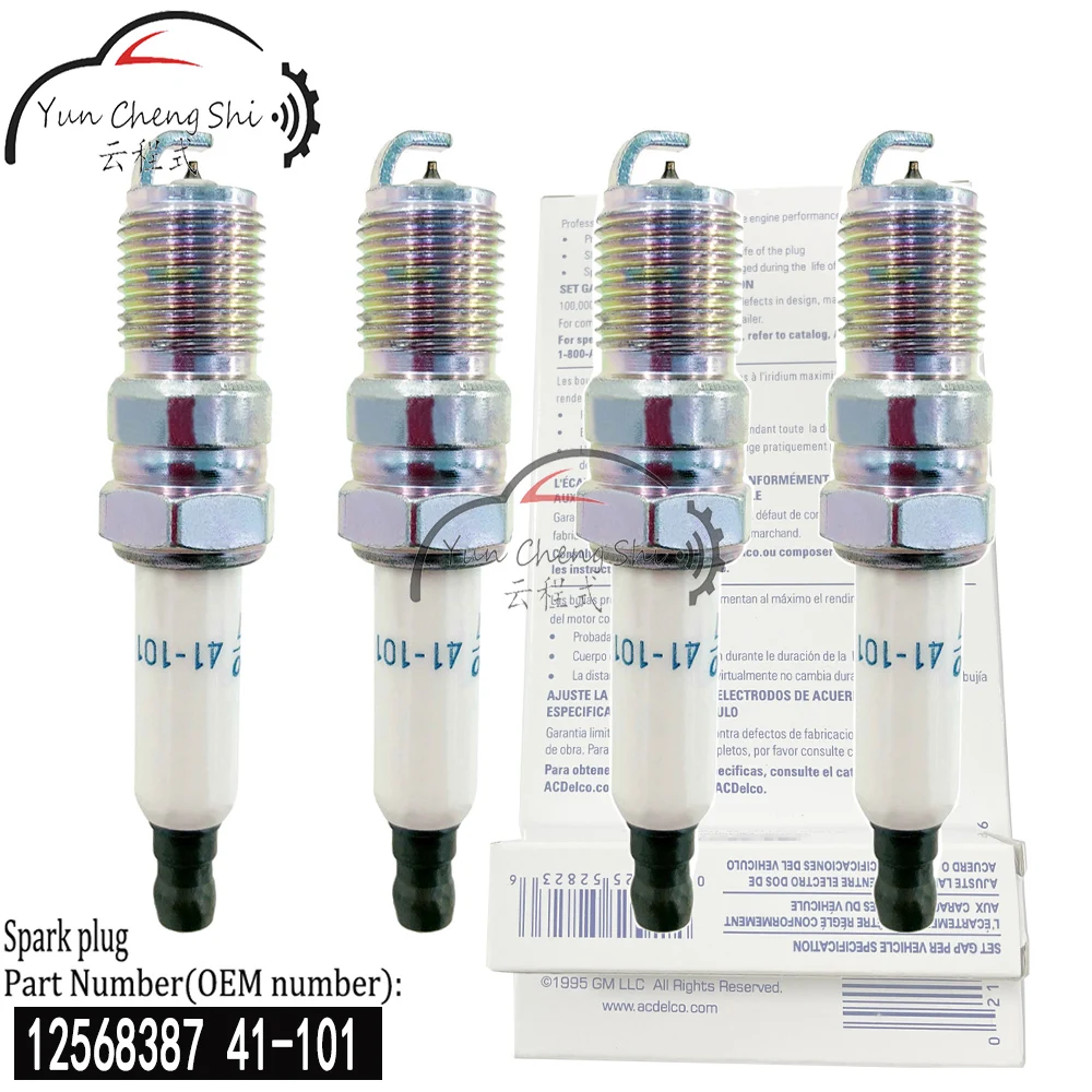 HIGH QUALITY IRIDIUM SPARK PLUG FOR BUICK REGAL GL8 LACROSSE CENTURY CHEVROLET 12568387