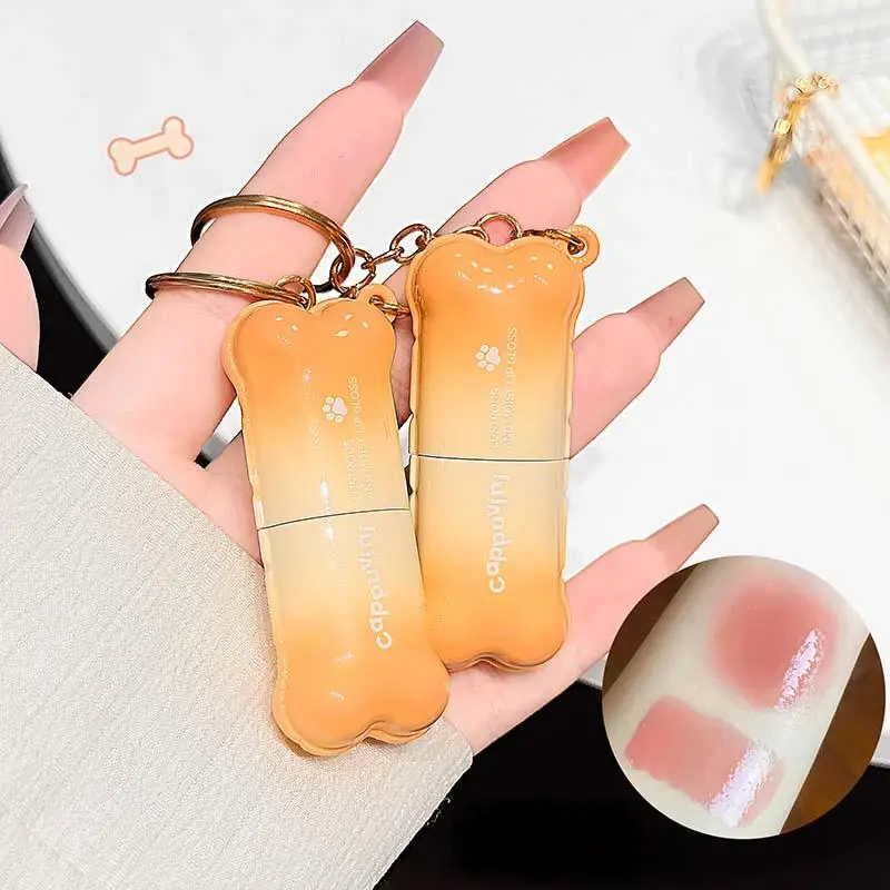 Cappuvini Water Lichte Lipgloss Hydraterende Zijdezachte Textuur Zeer Kleuring Langdurige Make-Up Lip Glazuur Hanger Lip Tint