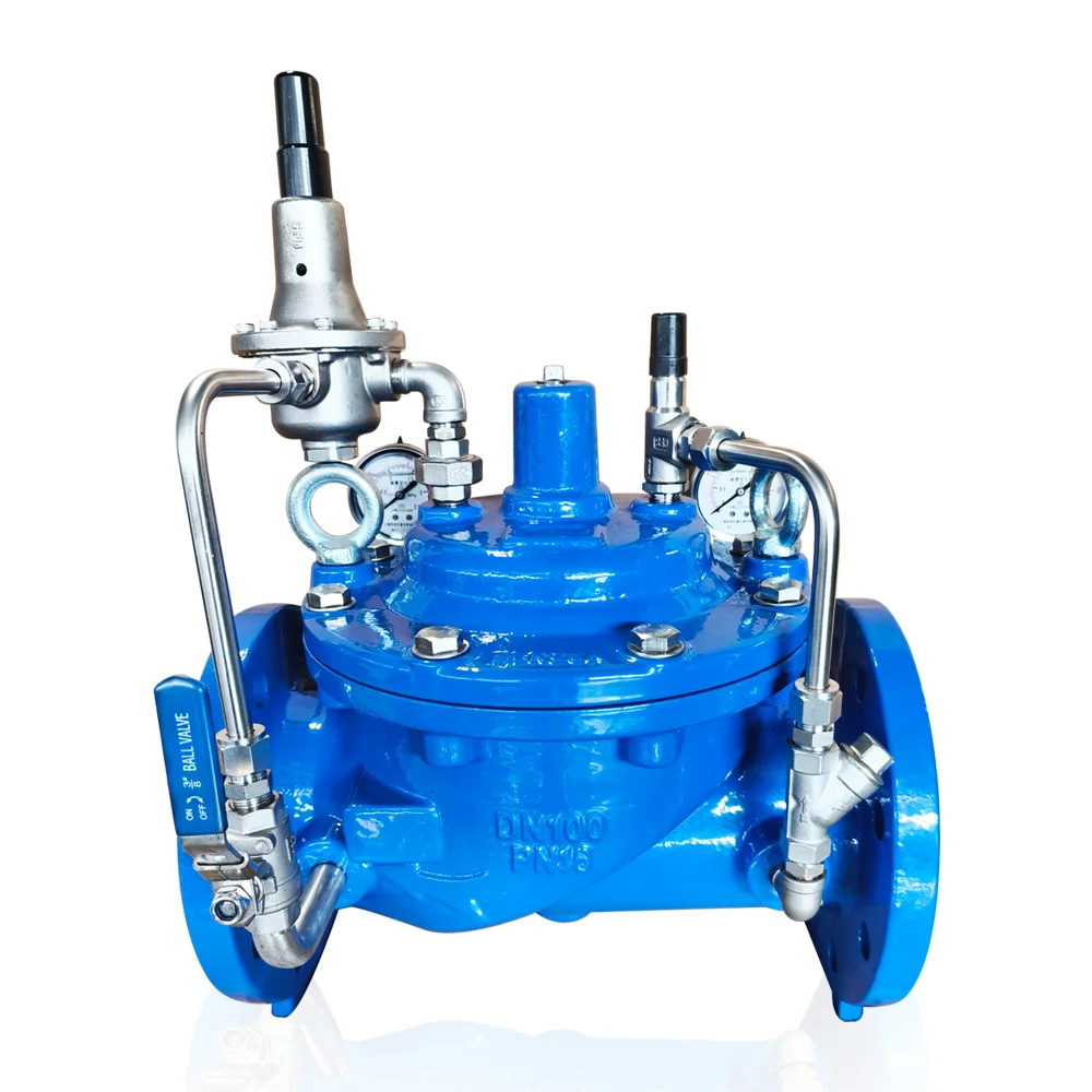 

Factory Supply Manual Control Flange Valve for Water Pressure Reduction