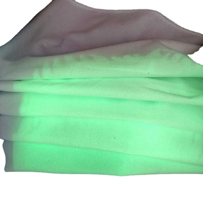 

145cm Width Glow in the Dark Fabric Luminous Edge Fabric Color Changing Cloth for DIY Clothing Fabric By The Yard