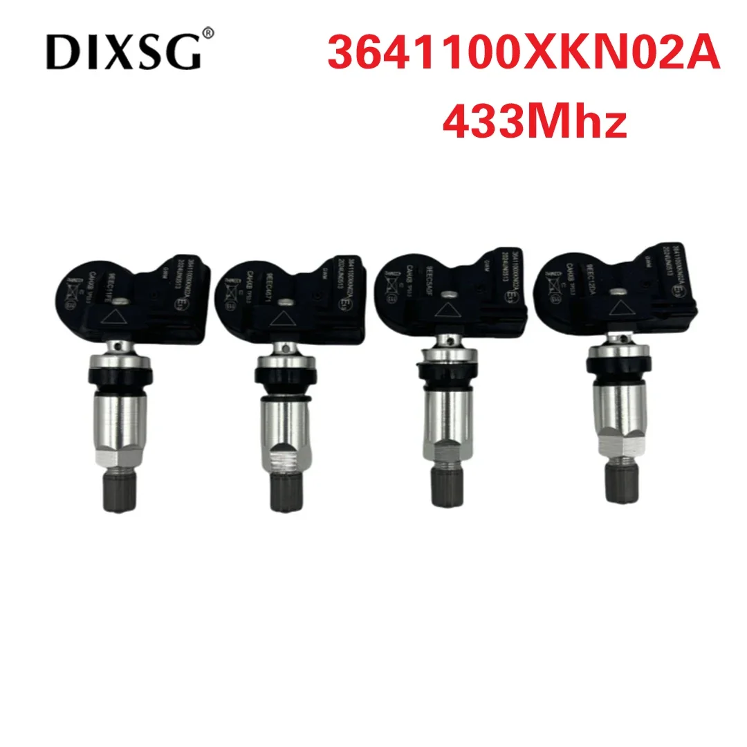 4Pcs TPMS Sensor 3641100XKN02A tire pressure sensor For Great Wall Tank 400 For HAVAL XY