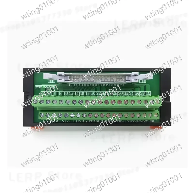 for FX-40BB 40 Channel Relay Interface Module with Screw Terminal Block PLC I/O Expansion Board High Density Wiring Connector