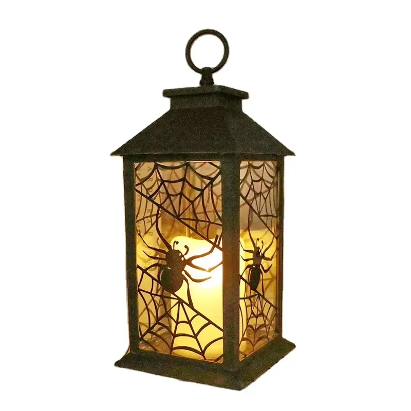 for  Halloween Classic Moroccan Candlestick Lantern Plastic Candle Holder Lantern and Candle Jar