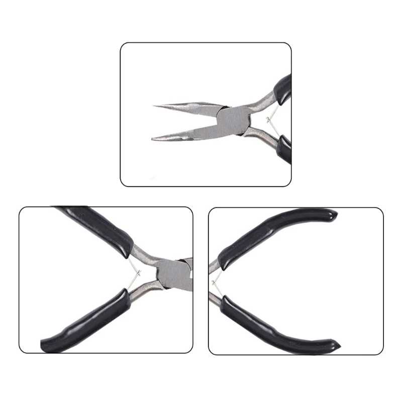 Craft Pliers Set for Jewelry Making and DIY Projects Needle Nose&Jewelry Pliers Versatile Tools for Repair and Creation