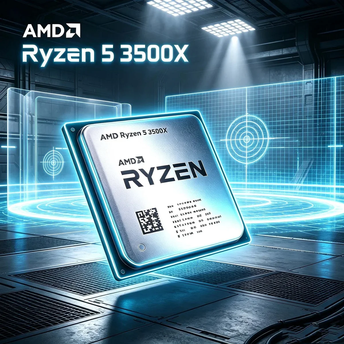 AMD Ryzen 5 3500X R5 3500X Processor CPU 100-000000158 Socket AM4 7NM 3.6GHz 6-Core 6-Thread L3=32M 65W