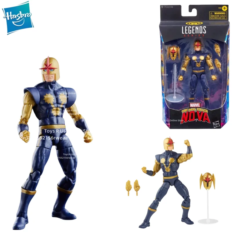 

Hasbro Marvel Legends Series Marvel's Nova 6 Inches 16Cm Anime Original Action Figure Model Kit Toy Birthday Gift Collection