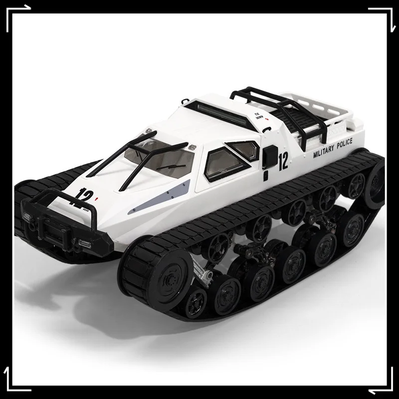 1:12 Vierwielaandrijving Hoge Snelheid 2.4G Drijvende Tank Off-Road Model Auto Ev2 Tank Rc Tank Speelgoed Kinderen Jongen Kerstcadeau Verrassing