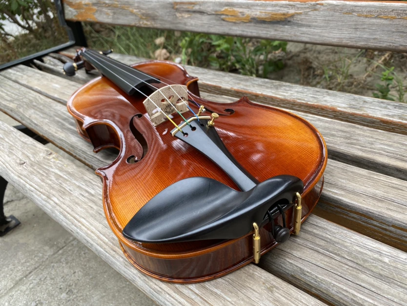 powerful sound! complete backboard !handmade Stradivarius Violin 4/4 Italian retro Professional Violino musical instrument